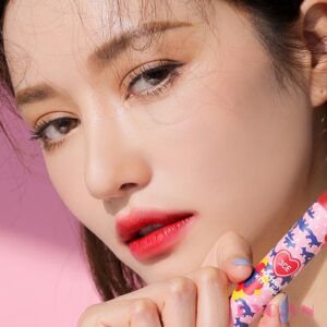 Son 3CE Maison Kitsune Màu Red Intense - Đỏ Tươi - Image 5