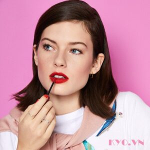 Son 3CE Maison Kitsune Màu Red Intense - Đỏ Tươi - Image 4