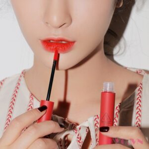 Son 3CE Velvet Lip Tint Màu Childlike - Đỏ Cam - Image 6