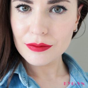 Son KiKo Velvet Passion Matte Lipstick 312 - Đỏ Cherry - Image 4