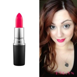 Son MAC Retro Matte Màu Relentlessly Red - Đỏ Hồng San Hô - Image 11