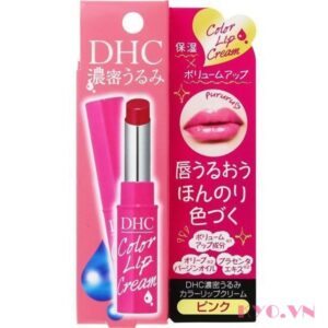 Son dưỡng DHC Color Lip Cream màu hồng - Image 4