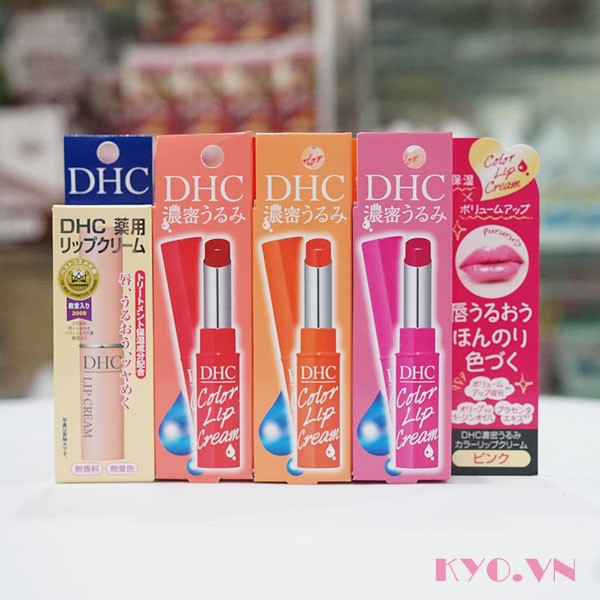 Son dưỡng DHC Color Lip Cream màu hồng - Image 5