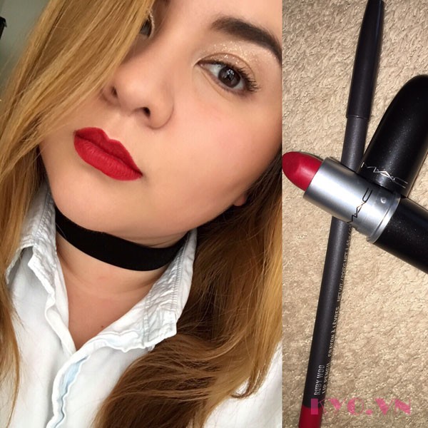 Son Mac Retro Matte Màu Ruby Woo 707 - Đỏ Tươi - Image 10