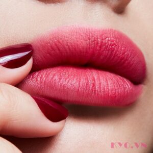 Son MAC Powder Kiss Fall in Love 307 - Hồng Sen Neon - Image 3
