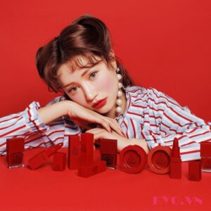 Son 3CE Red Recipe Lip Color 211 - Đỏ Cam - Image 5