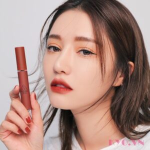 Son 3CE Velvet Lip Tint Taupe - Đỏ Nâu - Image 7