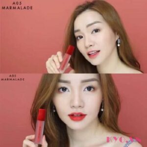Son Black Rouge Air Fit Velvet Tint Marmalade A05 - Đỏ cam ấm - Image 4