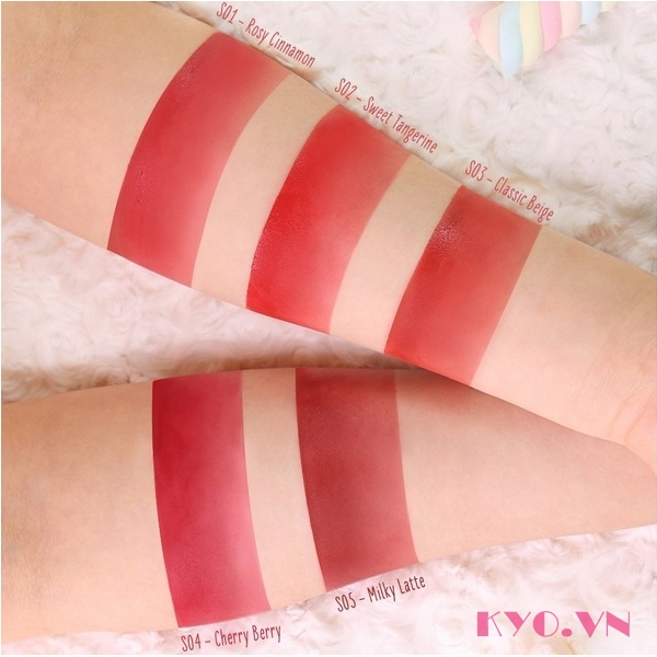 Son black rouge mousse blending S02 - Hồng Cam - Image 5