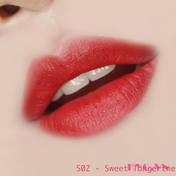 Son black rouge mousse blending S02 - Hồng Cam - Image 2