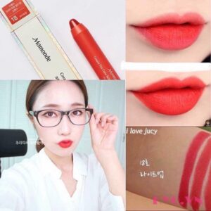 Son Mamonde Creamy tint Color Balm Intense Light Up 18 - Đỏ Cam - Image 3