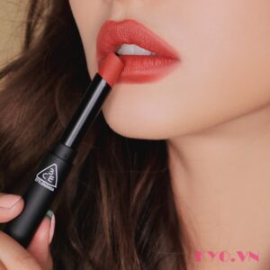 Son 3CE Slim Velvet Lip Color Fluffy Red - Đỏ Đất - Image 3