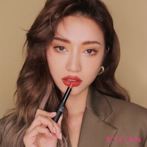 Son 3CE Slim Velvet Lip Color Fluffy Red - Đỏ Đất - Image 6