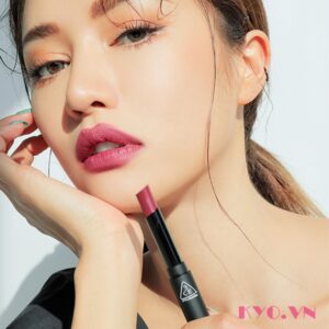 Son 3CE Slim Velvet Lip Color Go get it - Tím Hồng - Image 6