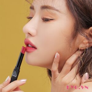 Son 3CE Slim Velvet Lip Color Kalanchoe - Hồng Tím - Image 6