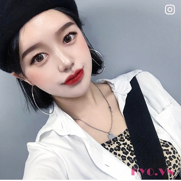 Son 3CE Slim Velvet Lip Color Plain - Đỏ Nâu - Image 7