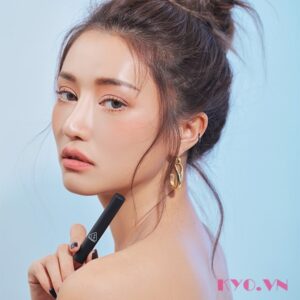 Son 3CE Slim Velvet Lip Color Rose Bat - Cam Nude - Image 4