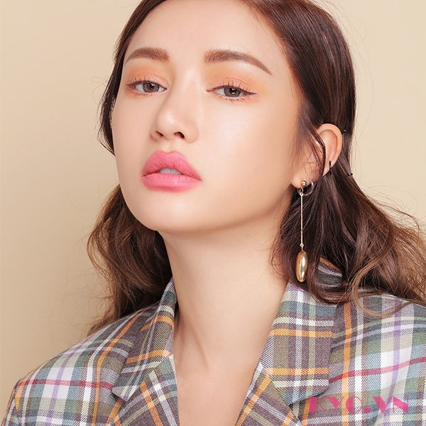 Son 3CE Slim Velvet Lip Color Sand Lily - Hồng Nude - Image 6