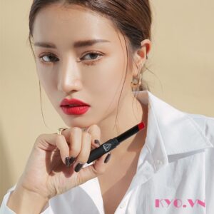 Son 3CE Slim Velvet Lip Color True Red - Đỏ Thuần - Image 6