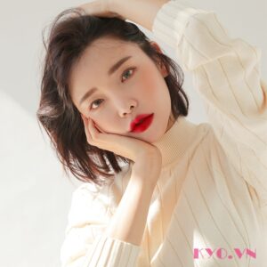 Son 3CE Slim Velvet Lip Color True Red - Đỏ Thuần - Image 5