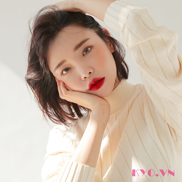 Son 3CE Slim Velvet Lip Color True Red - Đỏ Thuần - Image 5
