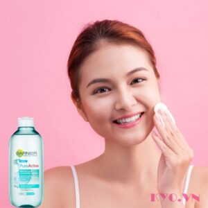 Nước tẩy trang Garnier Micellar Cleansing Water Combination To Oily and Sensitive Skin - Image 4
