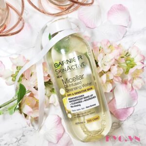 Nước tẩy trang Garnier Micellar Oil–Infused Cleansing Water Dry and Sensitive Skin - Image 4