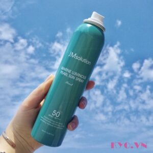 Xịt chống nắng JM Solution marine Luminous Pearl Sparkling Cooler (màu xanh) - Image 3