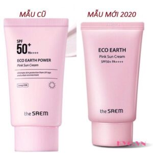 Kem chống nắng The SAEM Eco Earth Power Pink SPF 50+ PA++++ (50g) - Image 5