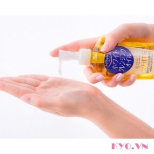 Dầu tẩy trang Kose softymo white cleansing oil (chai màu vàng nhạt) - Image 4