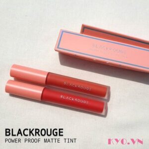 Son Black Rouge Power Proof Matte tint MT01 Đỏ thuần - Image 6