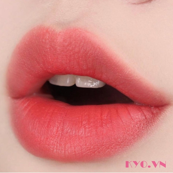 Son MAC Powder Kiss Màu Mandarin O 308 - Hồng Cam đào - Image 3