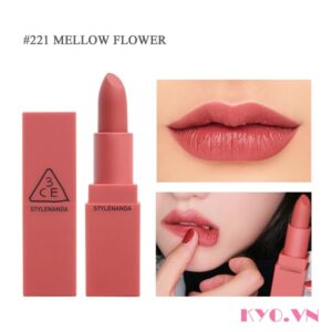 Alternative view of Son 3CE Mood Recipe Matte Lip Color Mellow flower 221 - Hồng Đất