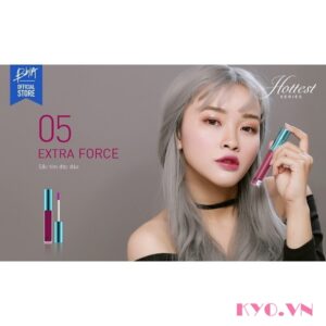 Son Bbia last velvet lip tint Version 1 Extra Force 05 - Tím Hồng - Image 6