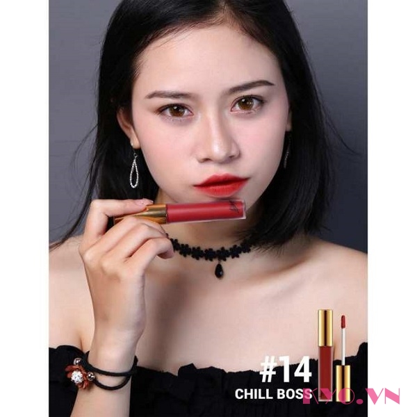 Son Bbia last velvet lip tint Version 3 Chill Boss 14 - Đỏ Lạnh - Image 6