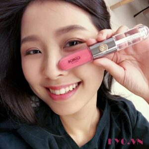 Son Kiko Unlimited Double Touch Spicy Rose 110 - Hồng đỏ - Image 3