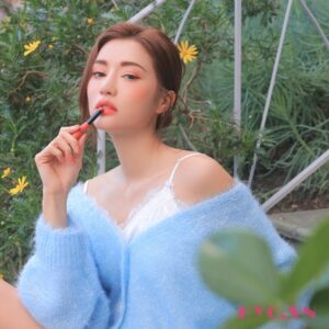Son 3CE Slim Velvet Lip Color Cotton Up - Cam Đào (New 2019) - Image 4