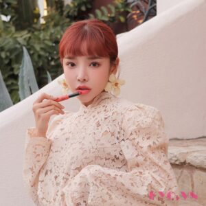 Son 3CE Slim Velvet Lip Color Cotton Up - Cam Đào (New 2019) - Image 8