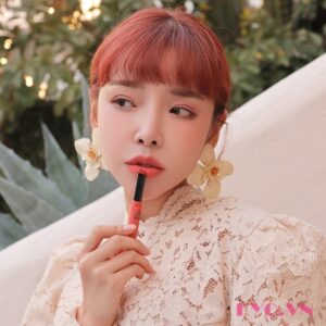 Son 3CE Slim Velvet Lip Color Cotton Up - Cam Đào (New 2019) - Image 9