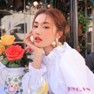 Son 3CE Slim Velvet Lip Color Gotta Sing - Cam Cháy (New 2019) - Image 5