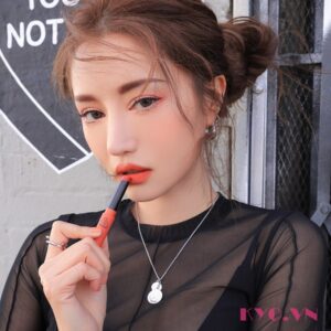 Son 3CE Slim Velvet Lip Color Gotta Sing - Cam Cháy (New 2019) - Image 3