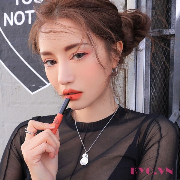 Son 3CE Slim Velvet Lip Color Gotta Sing - Cam Cháy (New 2019) - Image 3