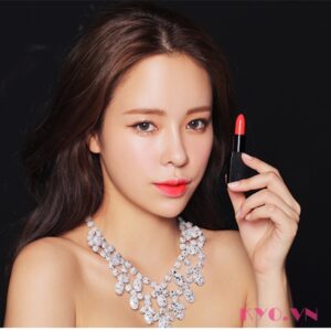 Son 3CE Matte Lip Color 401 Scandal - Đỏ cam san hô - Image 5