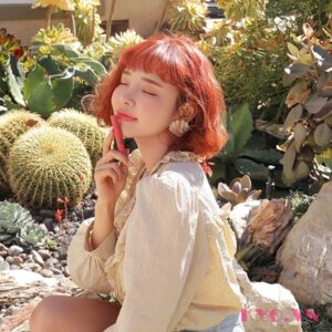 Son 3CE Slim Velvet Lip Color Muse Filter - Hồng San Hô - Image 3