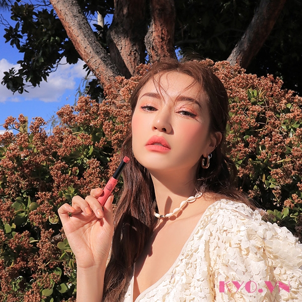 Son 3CE Slim Velvet Lip Color Muse Filter - Hồng San Hô - Image 6