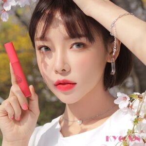 Son 3CE Smoothing Lip Tint Dollyfied - Hồng San Hô - Image 8