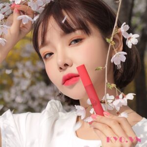 Son 3CE Smoothing Lip Tint Dollyfied - Hồng San Hô - Image 9