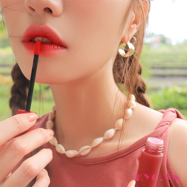 Son 3CE Smoothing Lip Tint Màu Have A Blast - Đỏ Thuần - Image 10