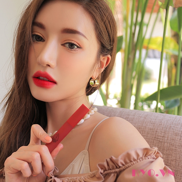 Son 3CE Smoothing Lip Tint Màu Have A Blast - Đỏ Thuần - Image 5
