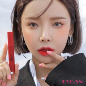 Son 3CE Smoothing Lip Tint Màu Have A Blast - Đỏ Thuần - Image 4